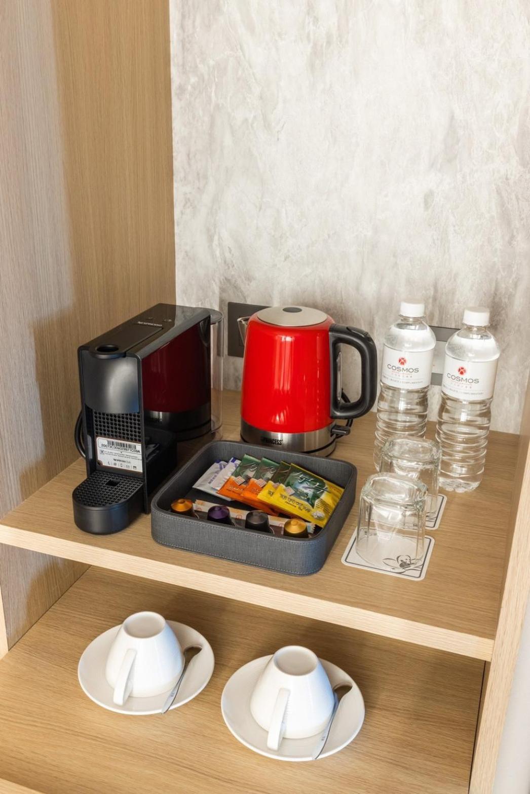 Taipei Garden Hotel - Ximending Exterior photo A Nespresso coffee machine in a hotel room